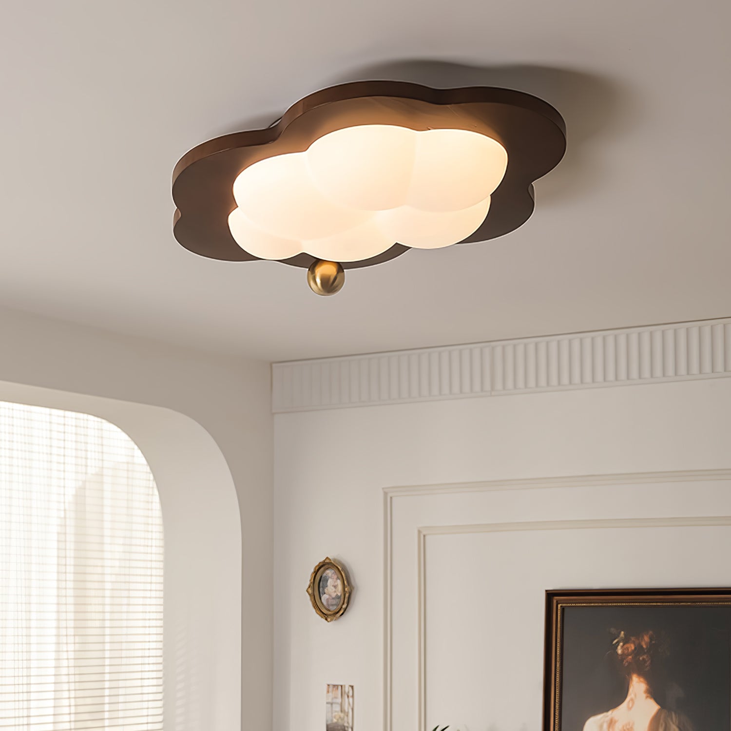 Ivaren Premium Nordic Art Holz Deckenleuchte-Letslighting