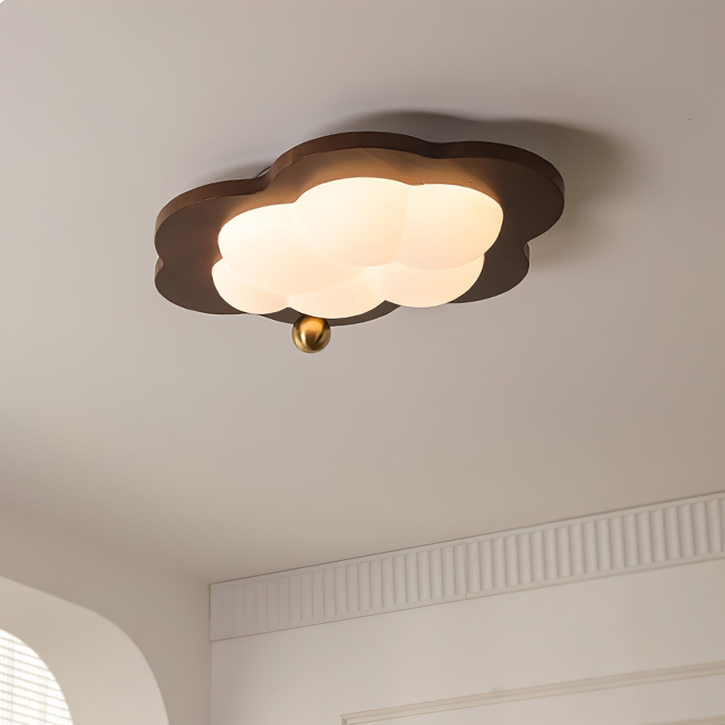 Ivaren Premium Nordic Art Holz Deckenleuchte-Letslighting