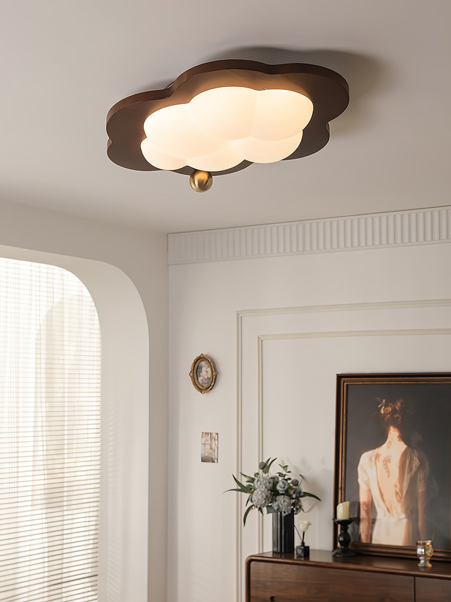 Ivaren Premium Nordic Art Holz Deckenleuchte-Letslighting