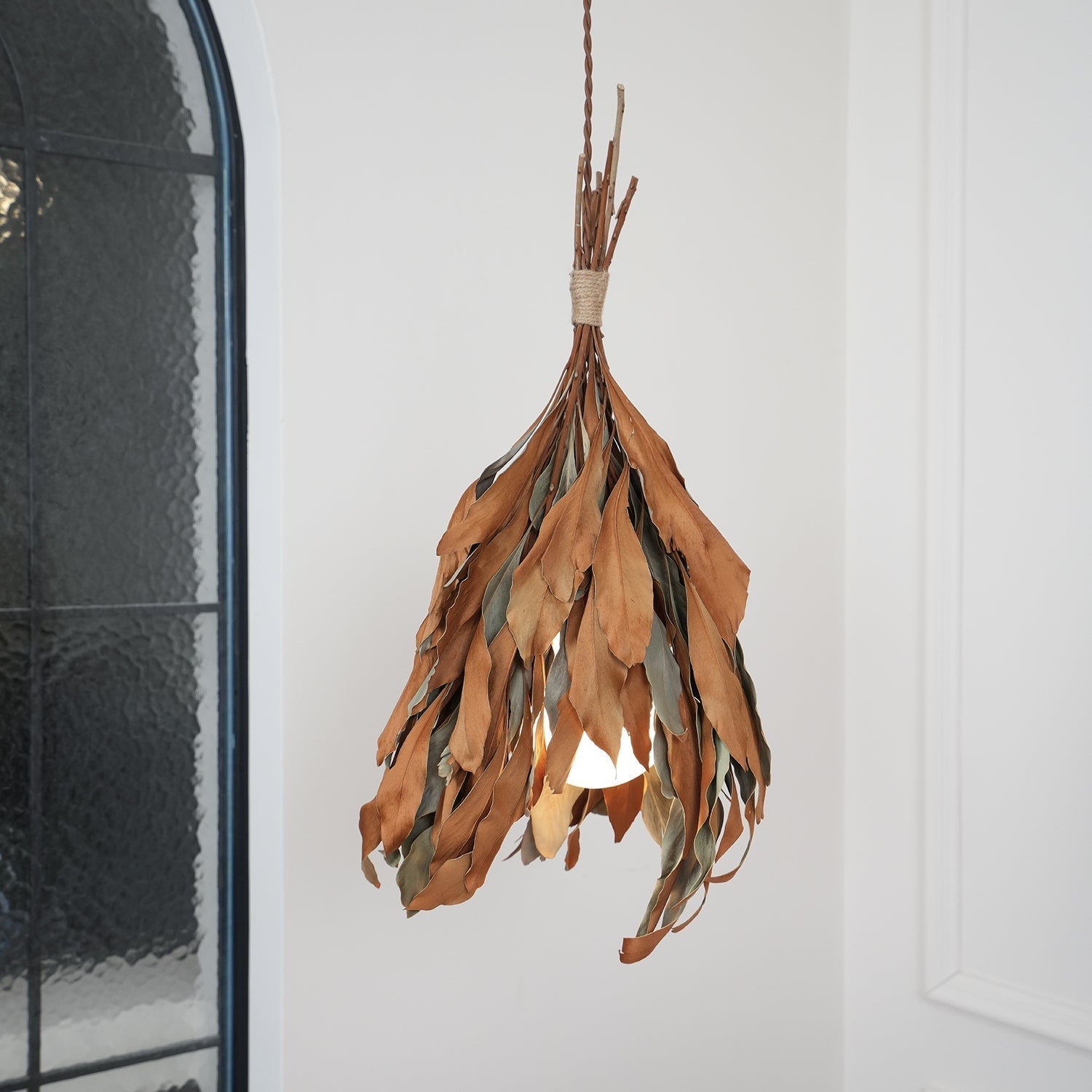 Nuviain Rustikale Natur-Pendelleuchte-Letslighting