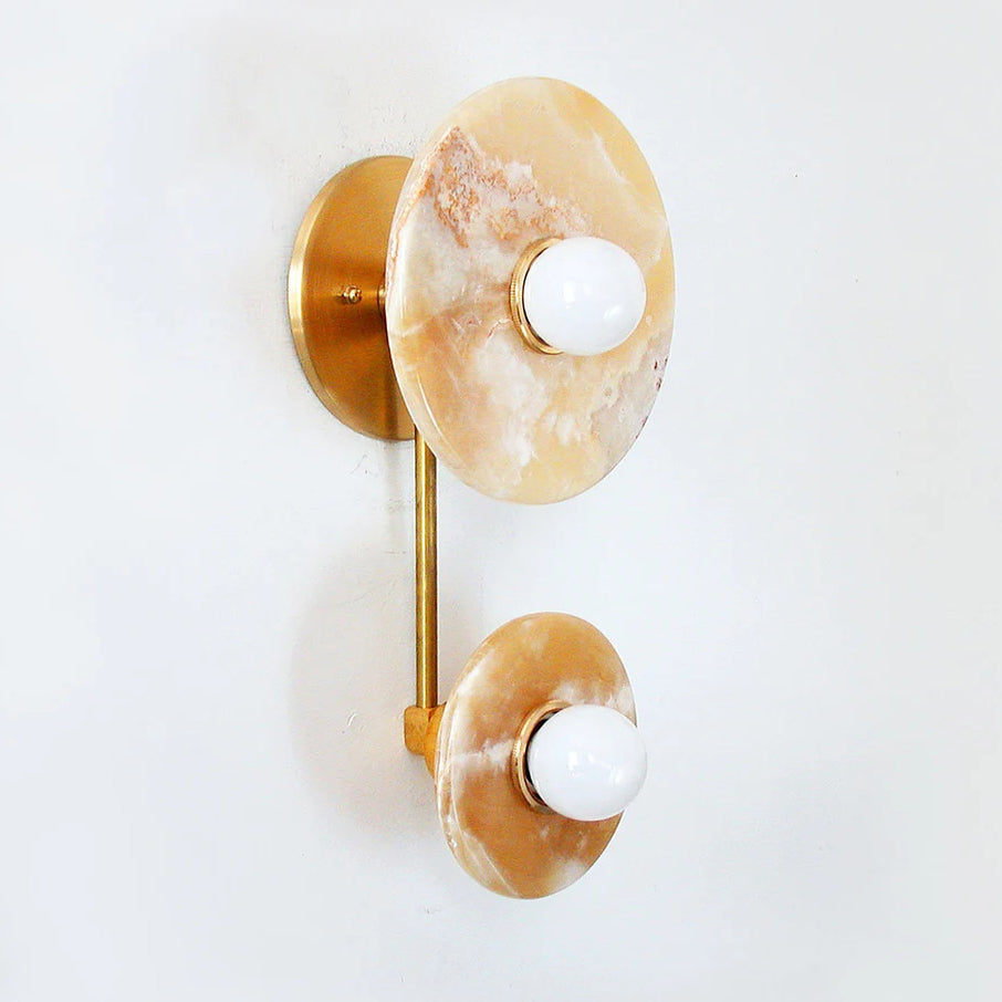 Flume Individual Creativity Metal Marble Wall Lamp - Letslighting