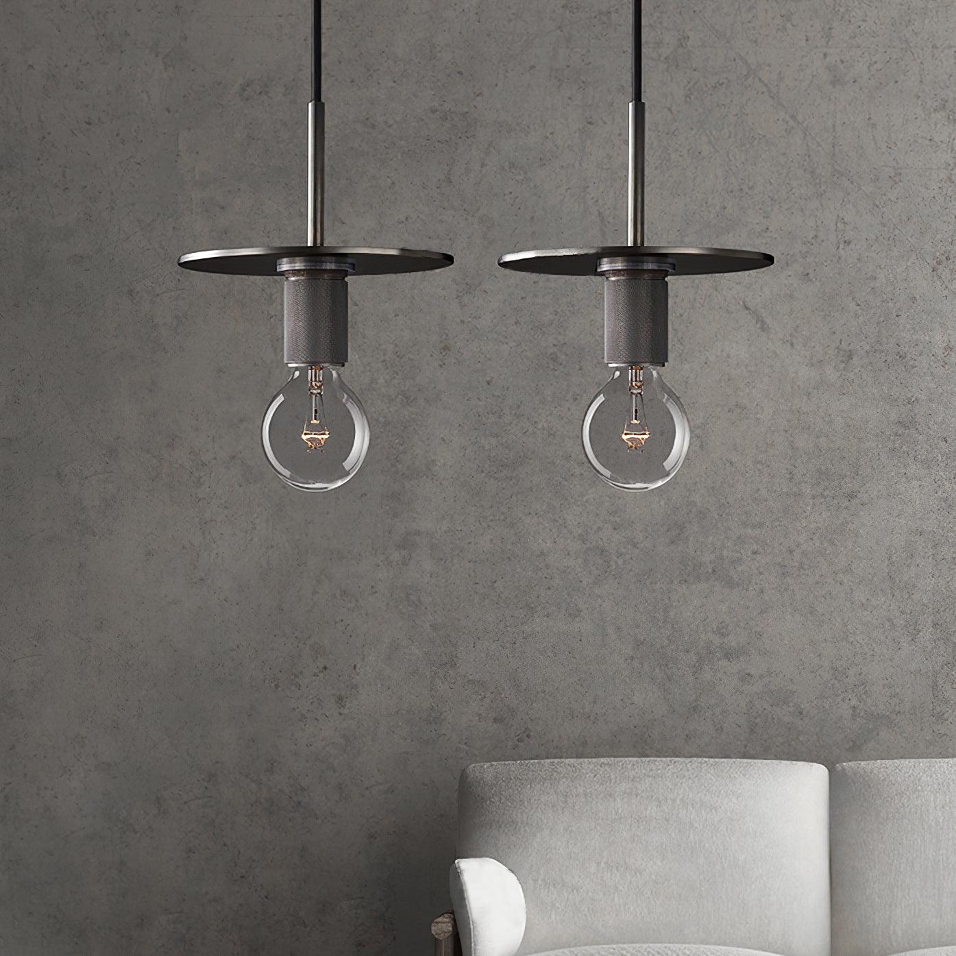 Tyler Minimalistische Pendelleuchte aus Messing-Letslighting