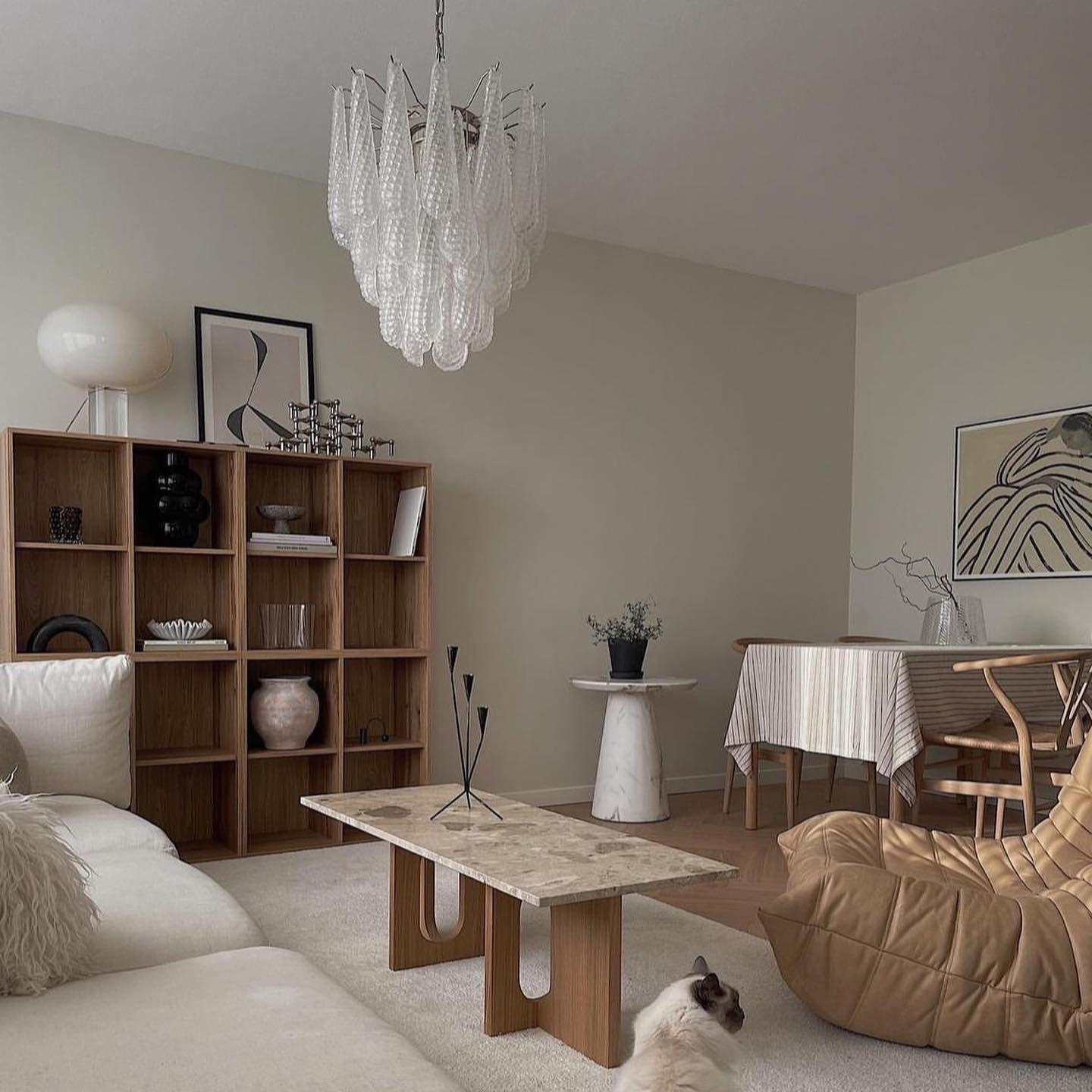 Inset Premium Drop Murano Metal Glass Chandelier - Letslighting