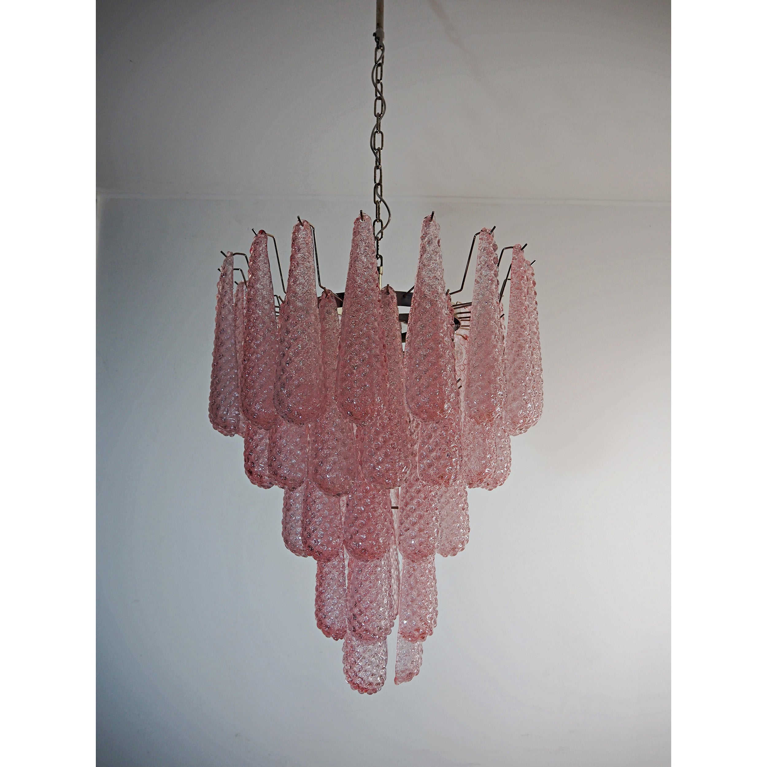 Inset Premium Drop Murano Metal Glass Chandelier - Letslighting