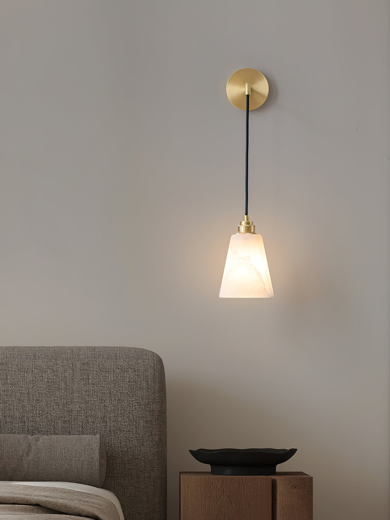 Alba Alabaster Wall Pendant Light - Neutralighting