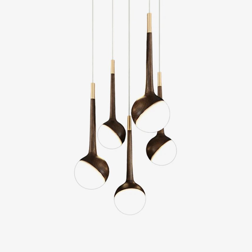 Aurora Kronleuchter Minimalist Droplet LED-Letslighting
