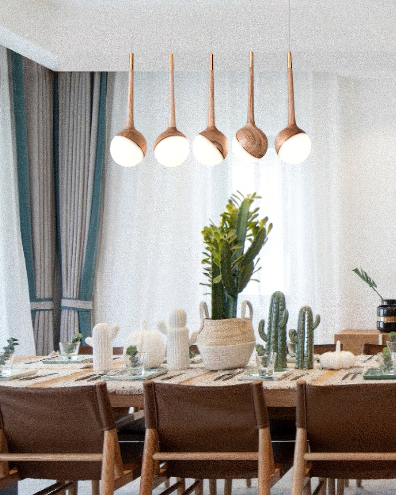 Aurora Kronleuchter Minimalist Droplet LED-Letslighting