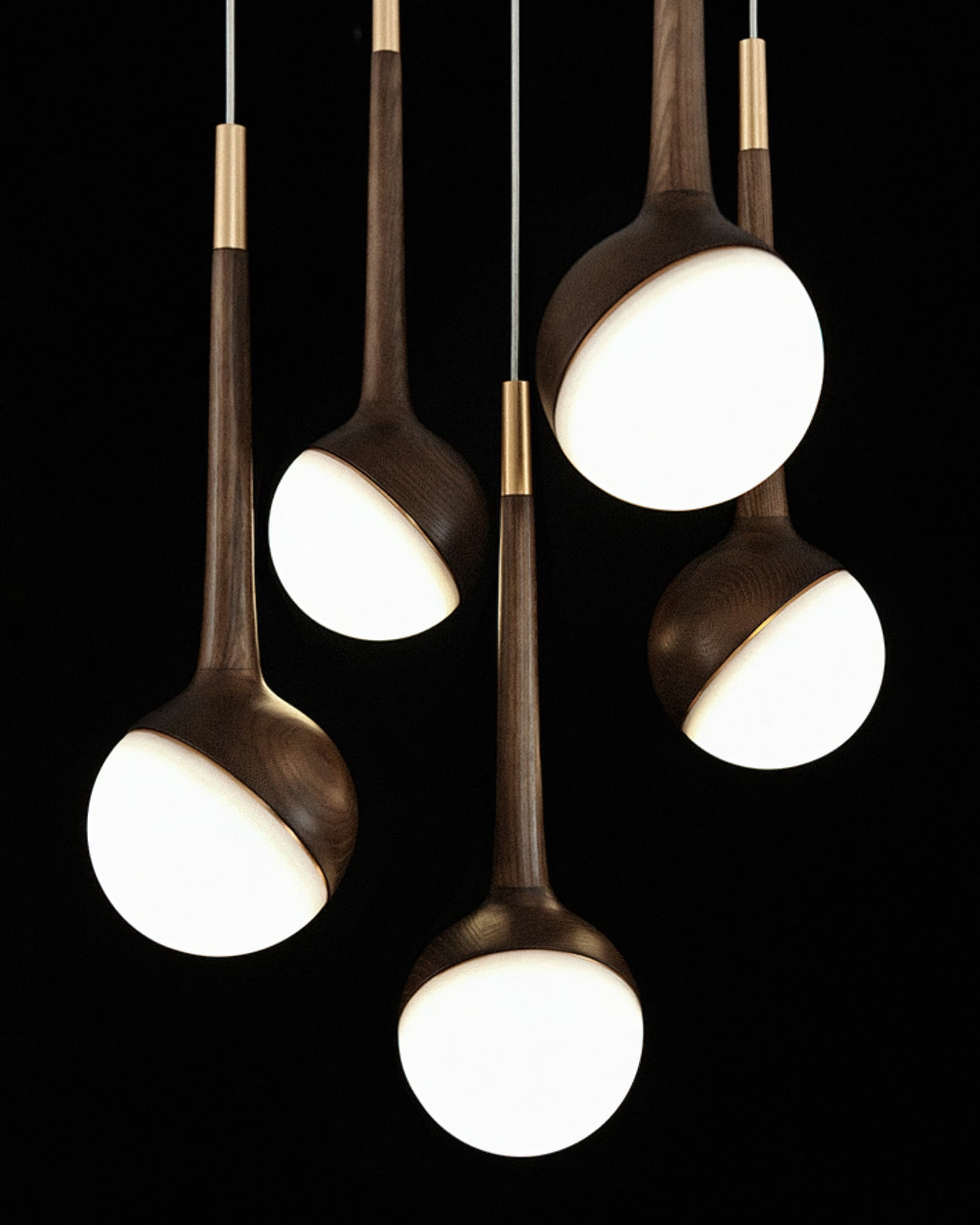 Aurora Kronleuchter Minimalist Droplet LED-Letslighting