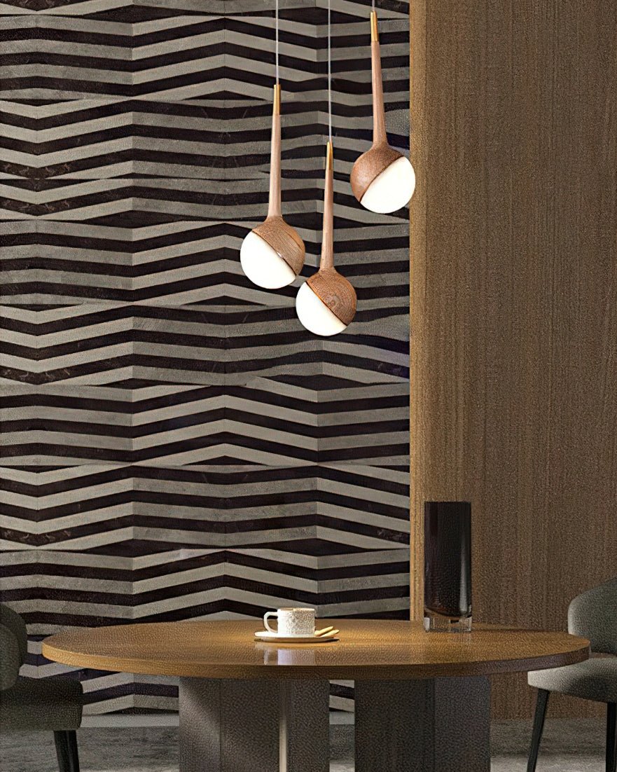 Aurora Kronleuchter Minimalist Droplet LED-Letslighting
