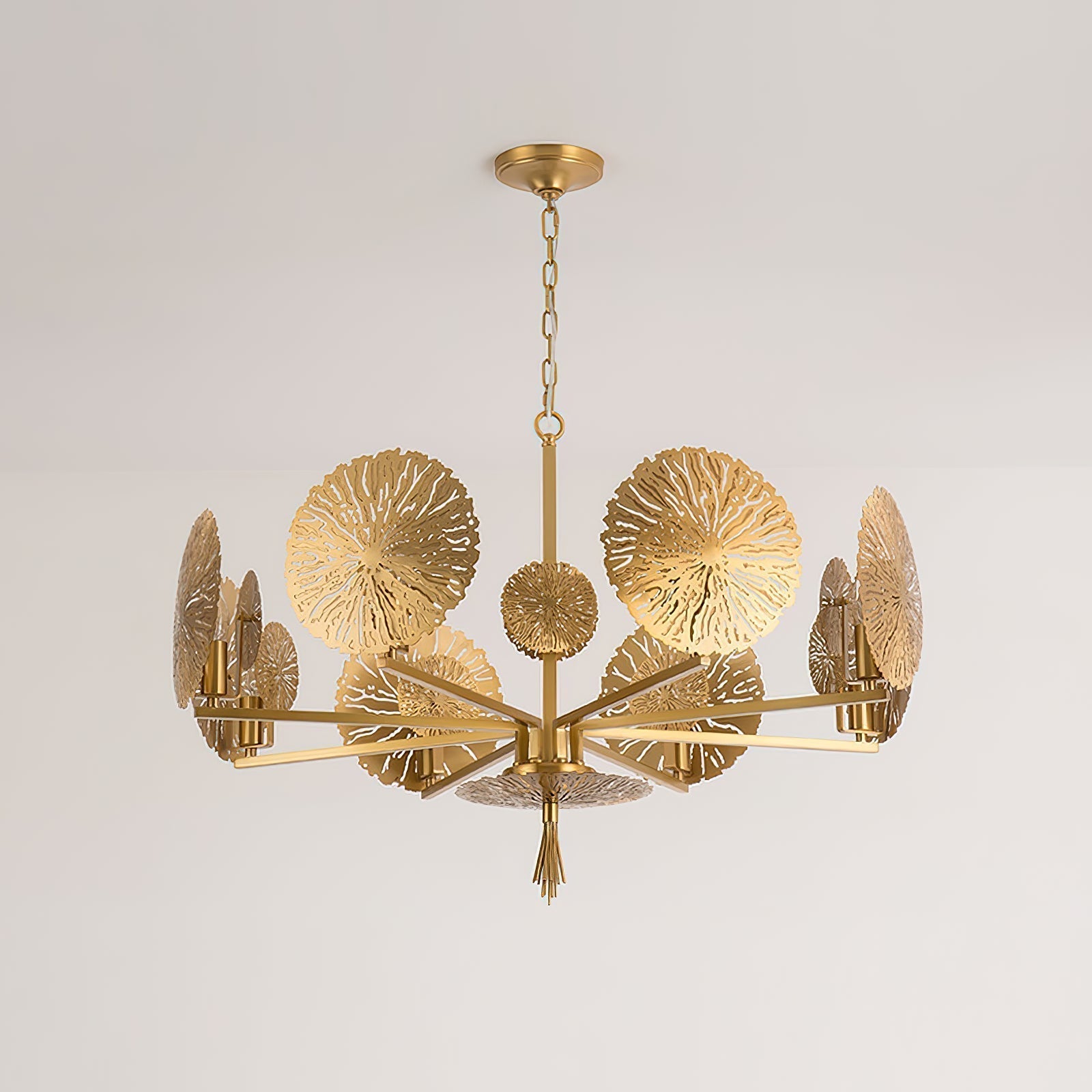 Orb Luxus-Kronleuchter aus Messing-Letslighting