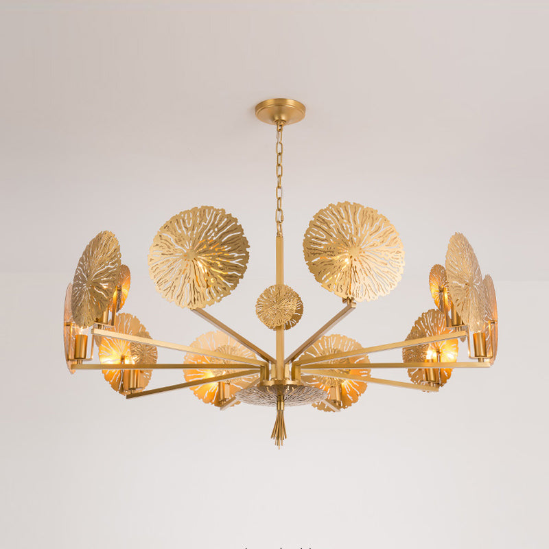 Orb Luxus-Kronleuchter aus Messing-Letslighting