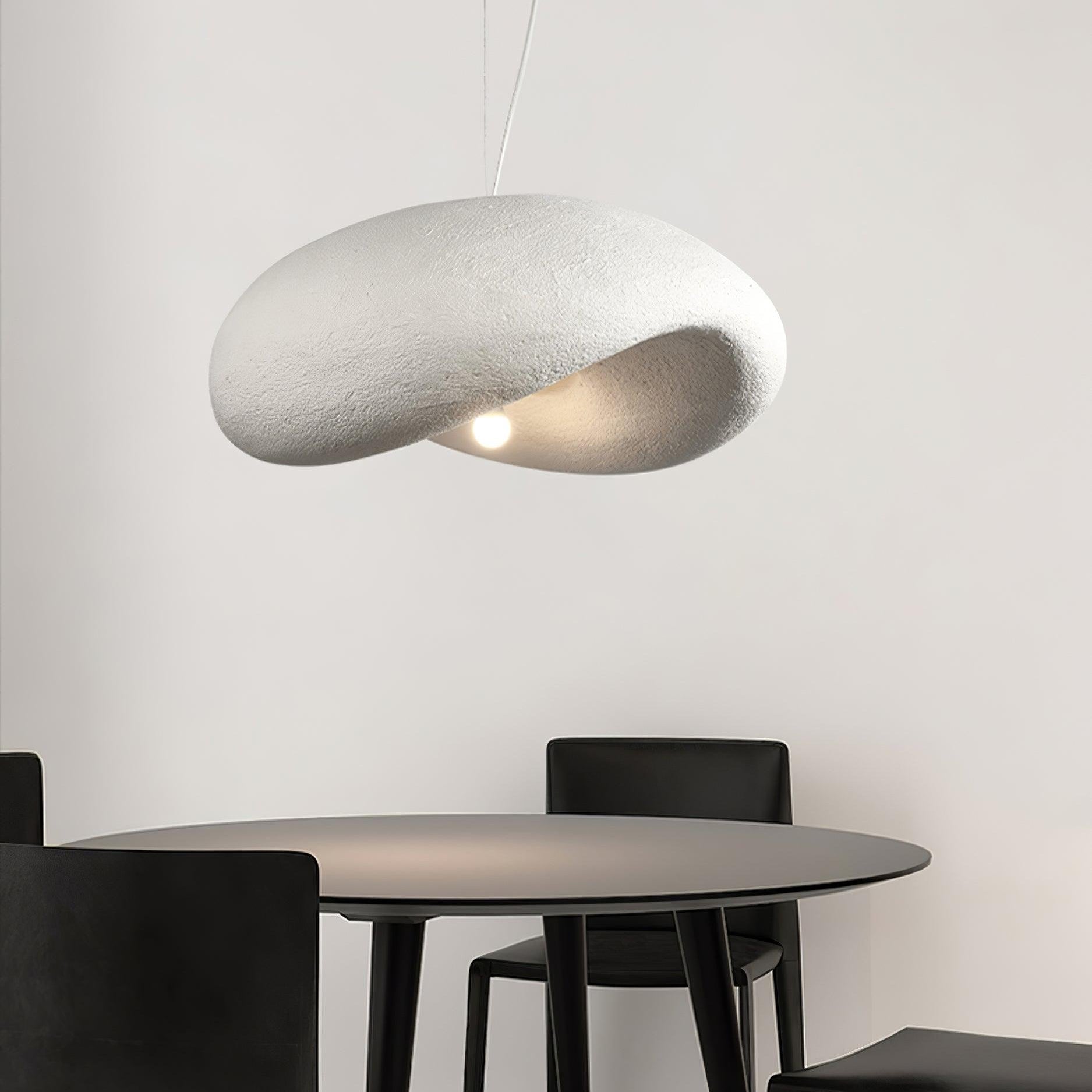 Avi Modern Pendelleuchte Wolken, Weiß, Schlafzimmer