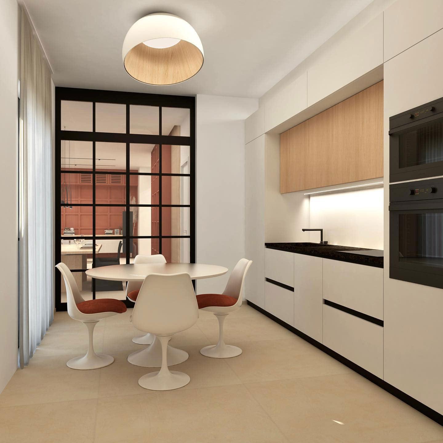 Parker Minimalist Metal Ceiling Lamp-Letslighting