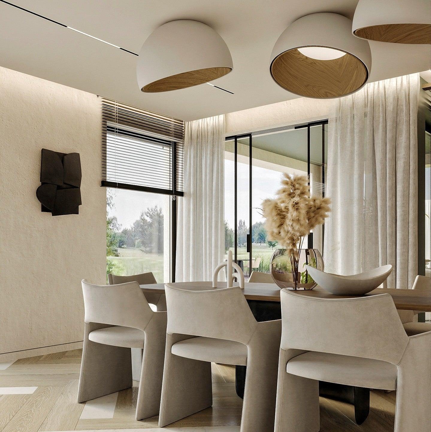 Parker Minimalist Metal Ceiling Lamp-Letslighting