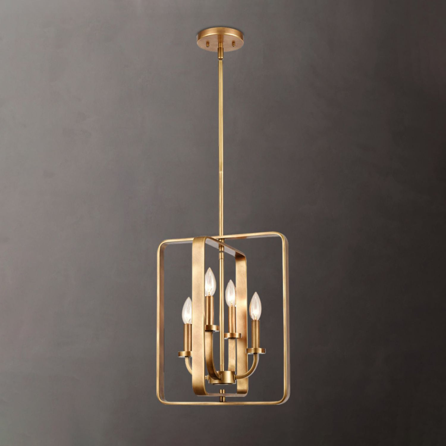Shade Vintage Industrial Messing Pendelleuchte-Letslighting