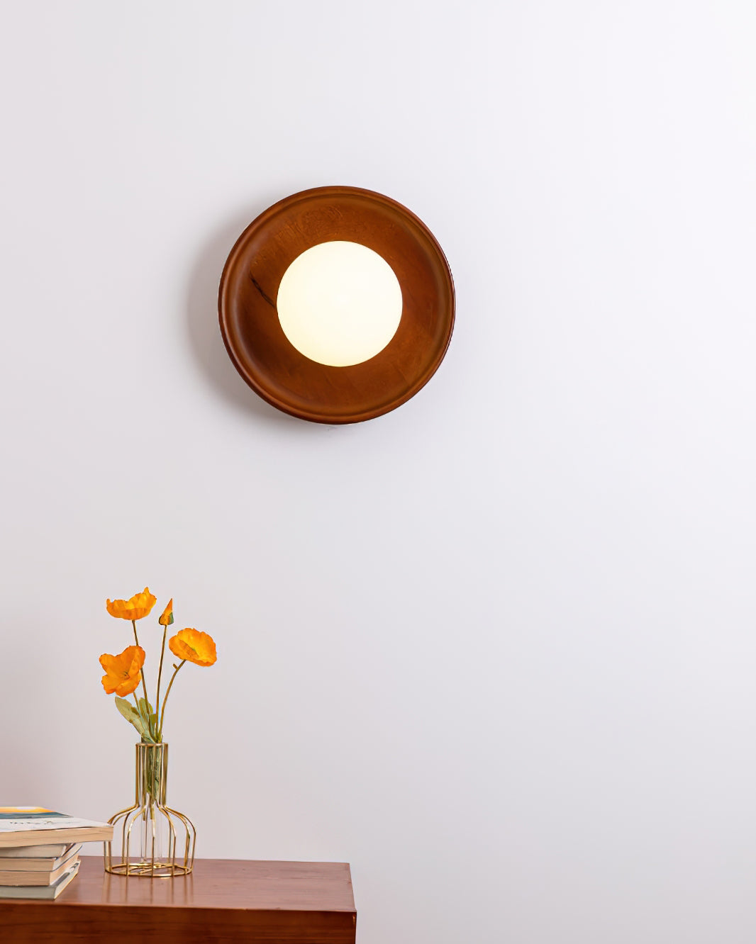 Novin Wandleuchte aus Holz-Letslighting