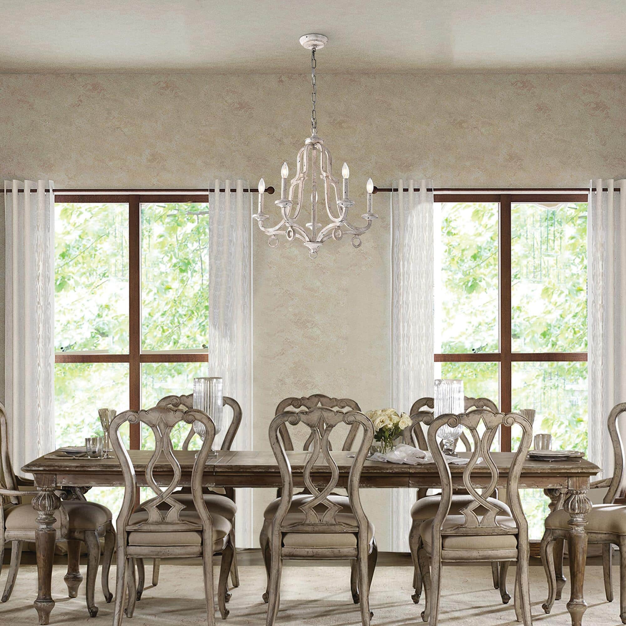 Tinge Industrieller Vintage Kronleuchter aus Messing-Letslighting