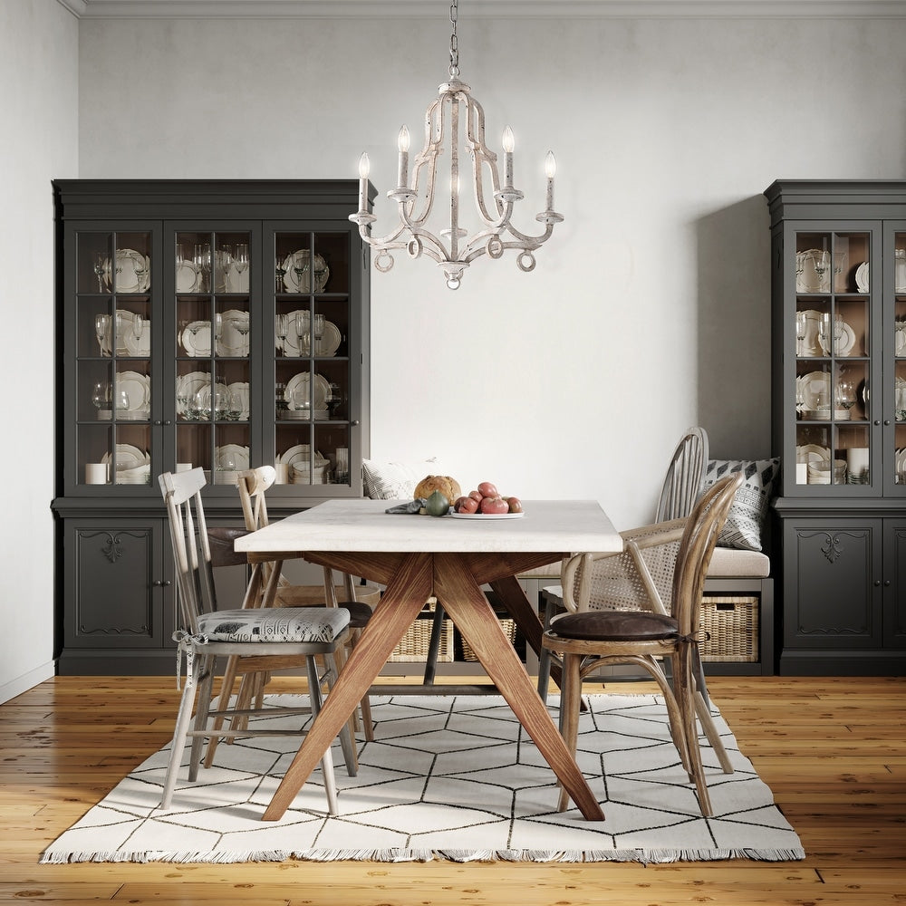 Tinge Industrieller Vintage Kronleuchter aus Messing-Letslighting