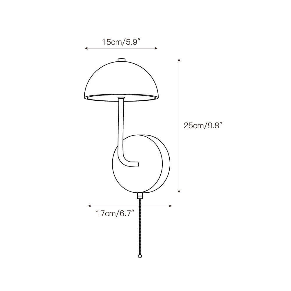 Verve Creativity Metal Marble Wall Lamp - Letslighting