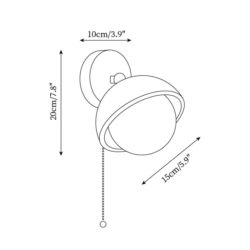 Wall Lamp Travertine and Wood Minimalist Soft Glow Modern Accent - Letslighting