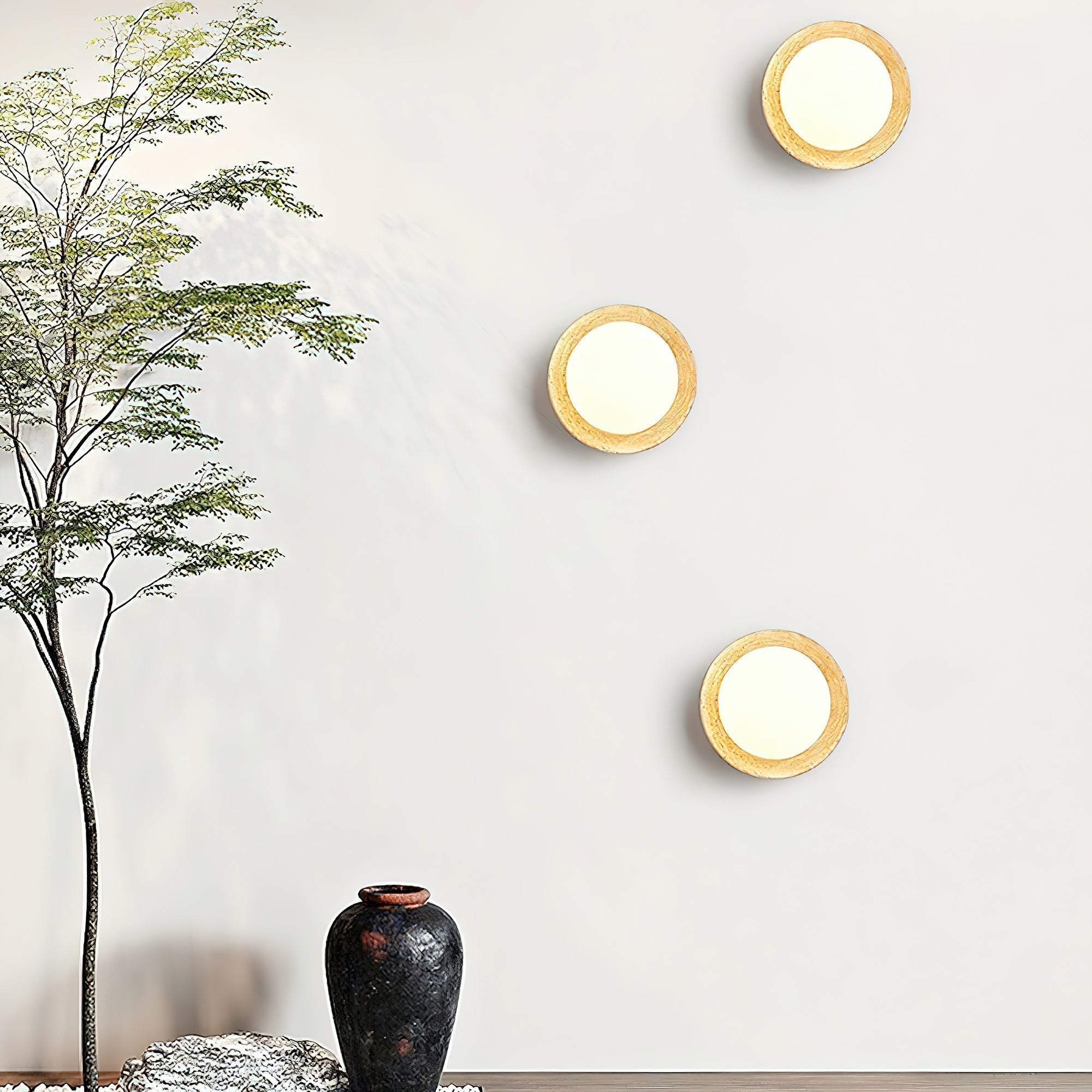 Weave Modern Minimalist Metal Glass Wall Lamp - Letslighting