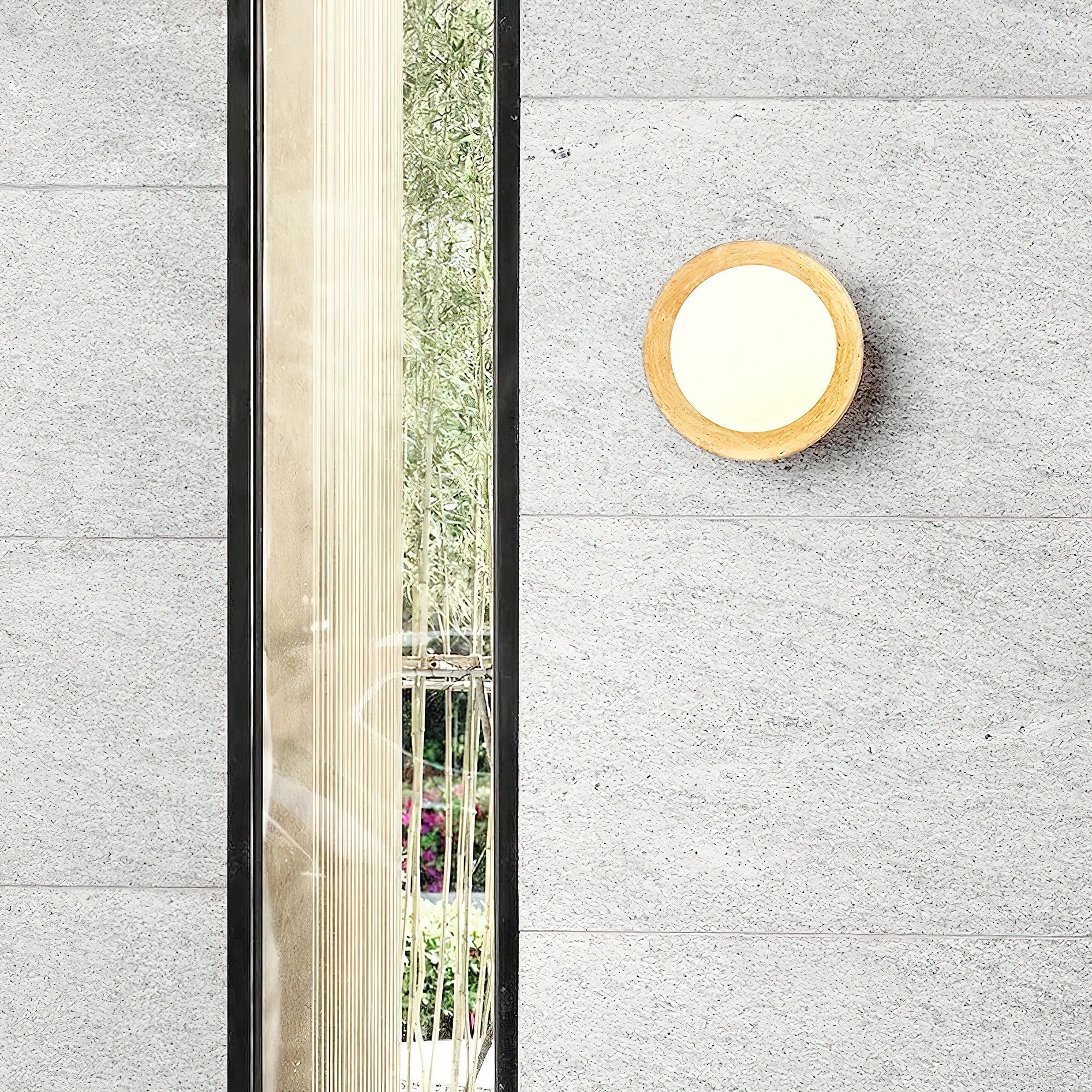 Weave Modern Minimalist Metal Glass Wall Lamp - Letslighting