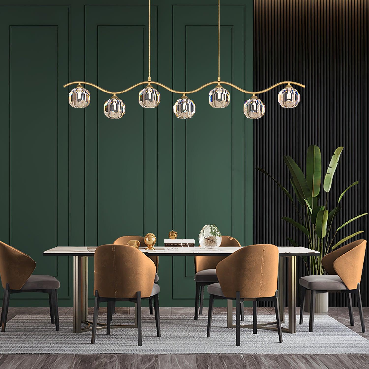 Eara Crystal Chandelier - Blowlighting