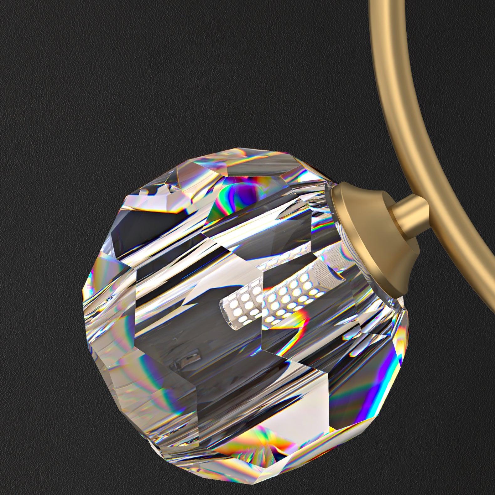 Eara Crystal Chandelier - Blowlighting