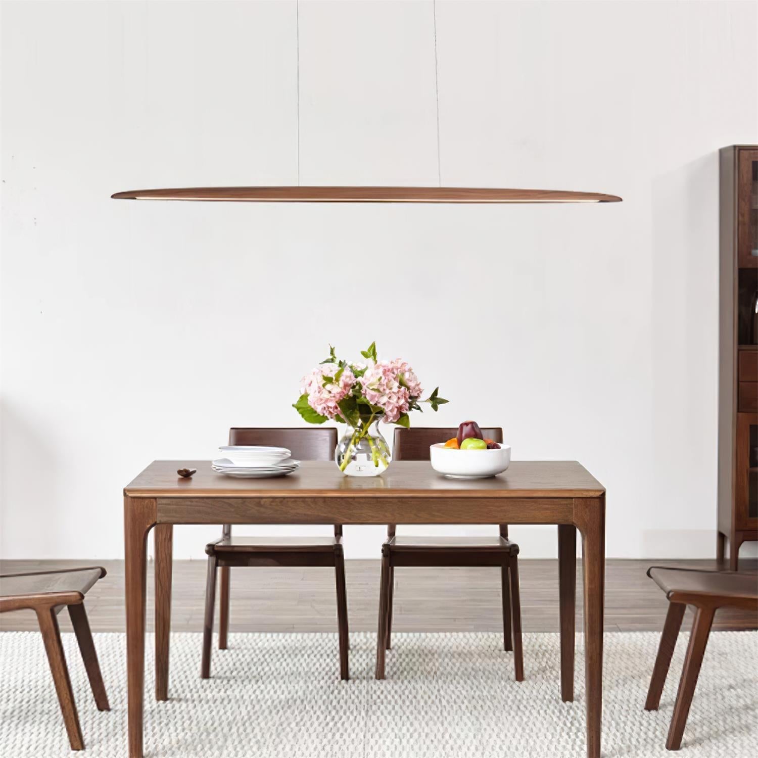 Duvane Holz Lineare Pendelleuchte Modern LED-Letslighting