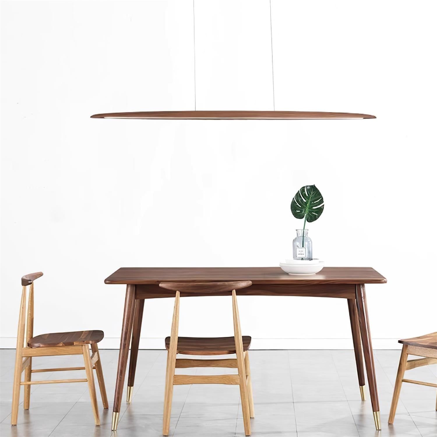Duvane Holz Lineare Pendelleuchte Modern LED-Letslighting