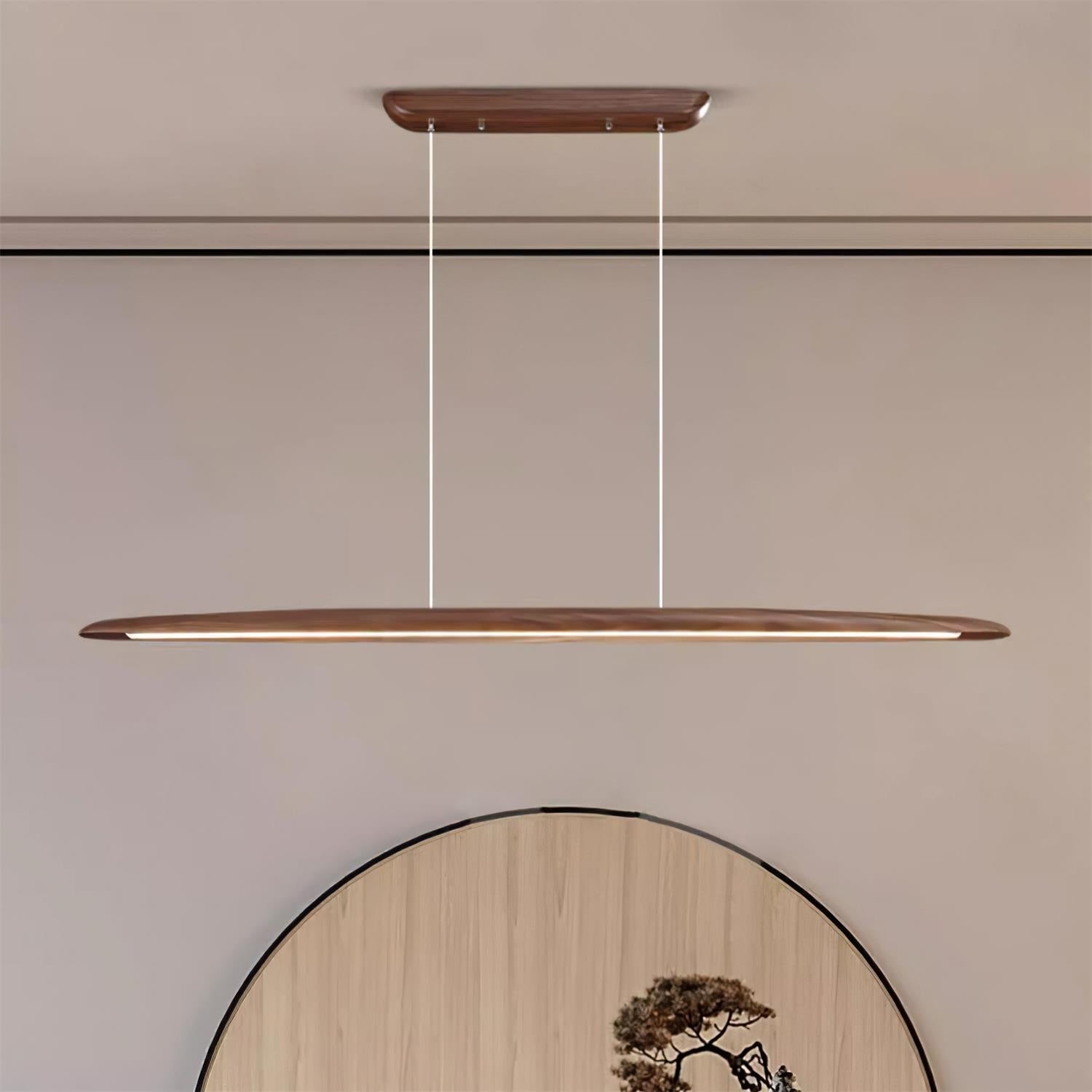 Duvane Holz Lineare Pendelleuchte Modern LED-Letslighting