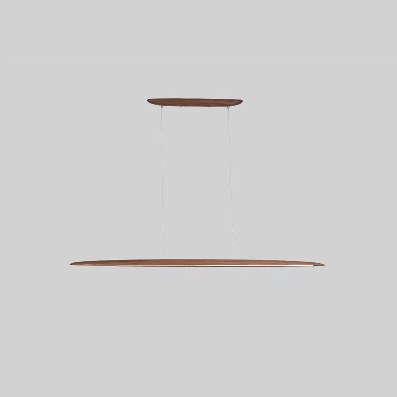 Zing Walnuss Holz Pendelleuchte-Letslighting