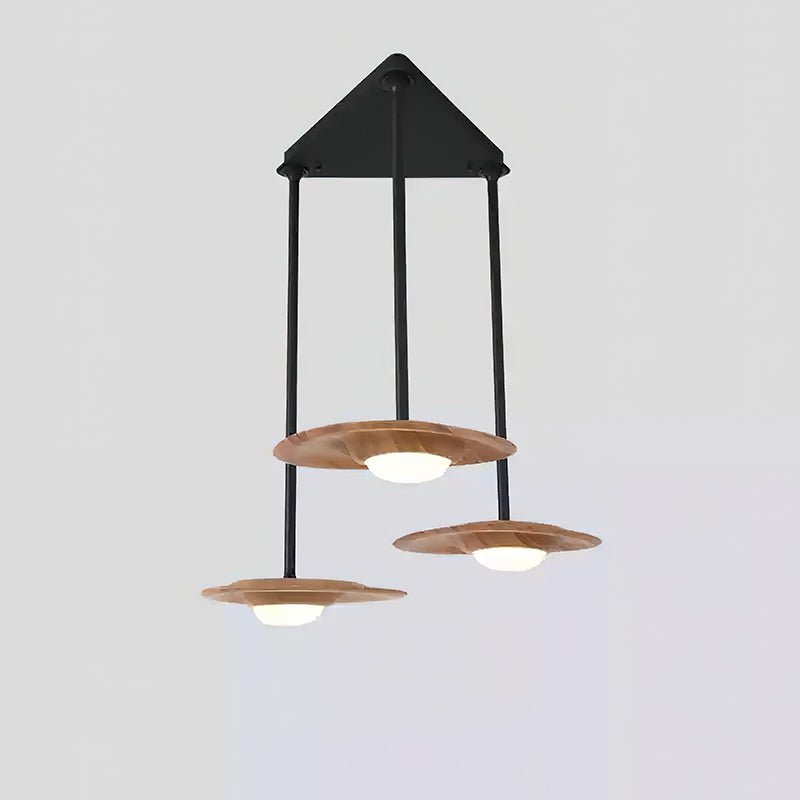 Cesilis Minimalistische Pendelleuchte aus Holz-Letslighting