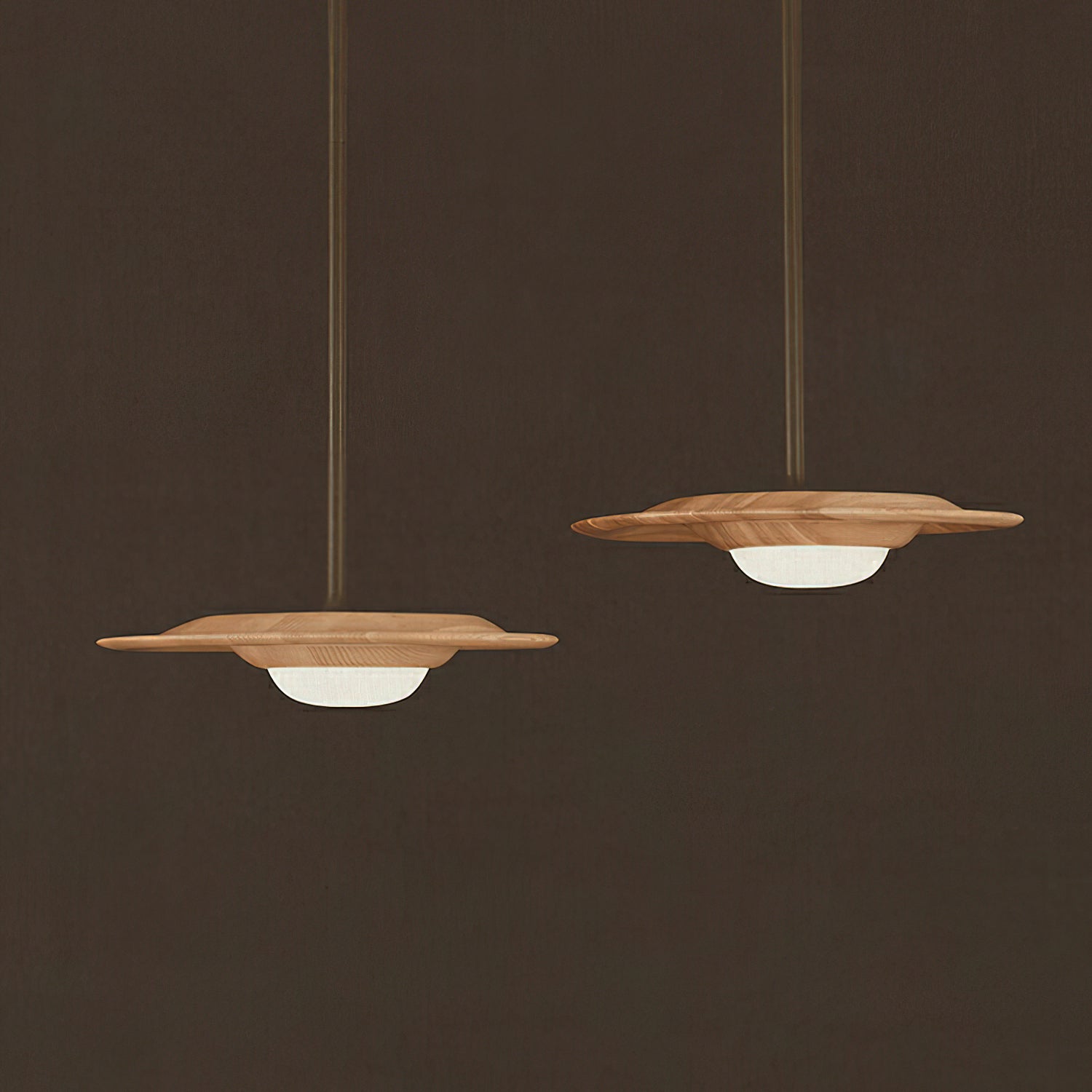 Cesilis Minimalistische Pendelleuchte aus Holz-Letslighting