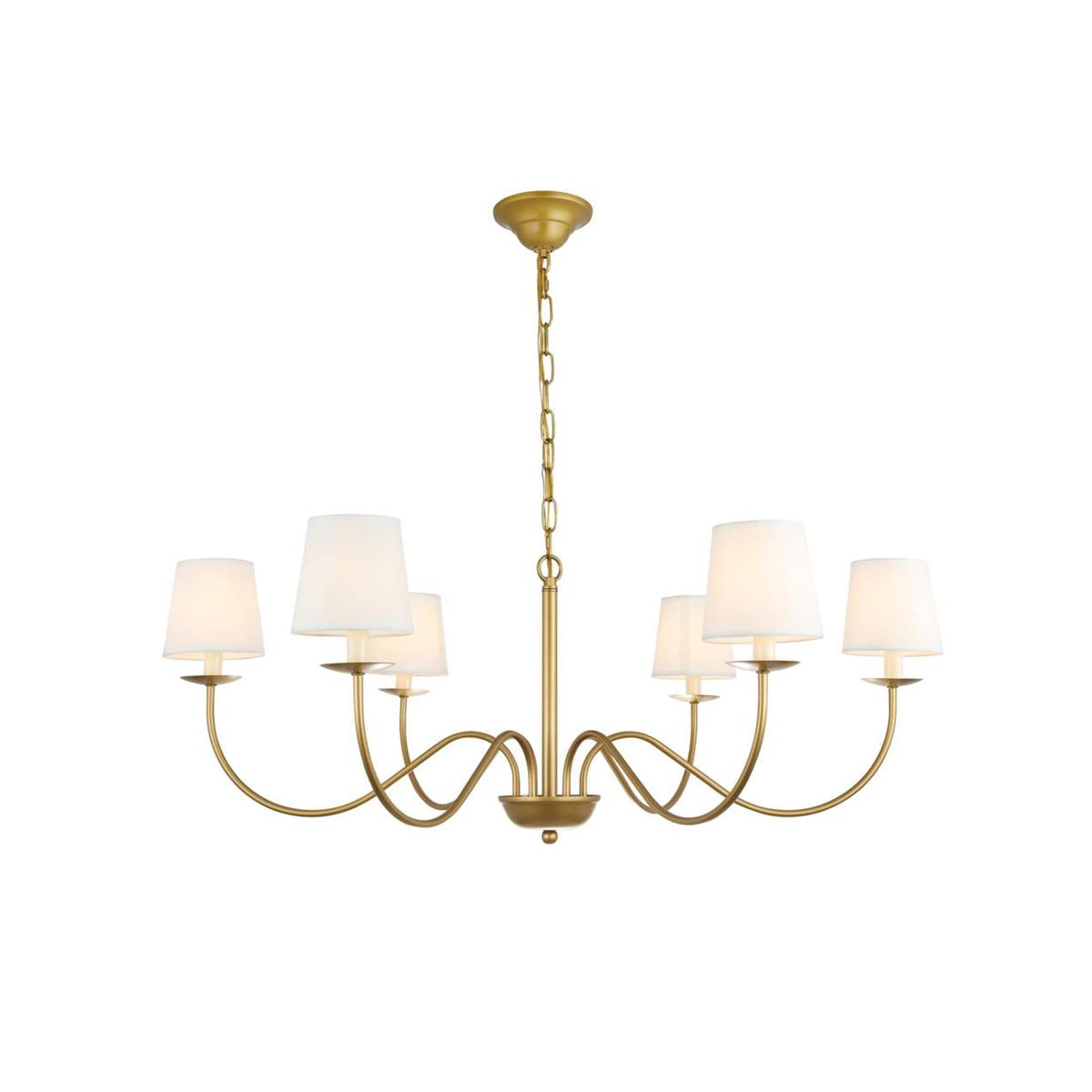 Amble Vintage Industrieller Messingstoff Kronleuchter-Letslighting