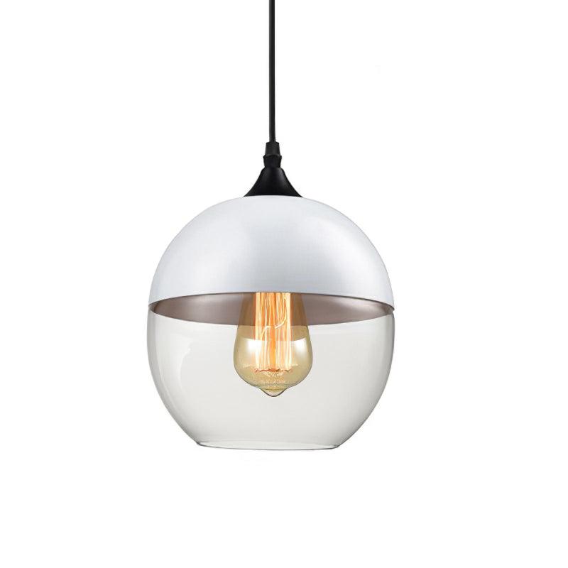 Aura Industriell Glas Pendelleuchte-Letslighting