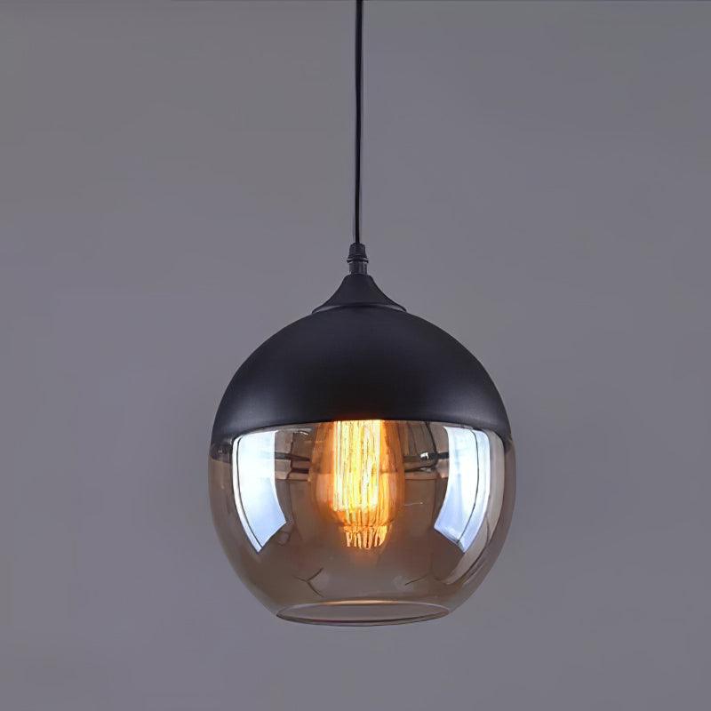Aura Industriell Glas Pendelleuchte-Letslighting