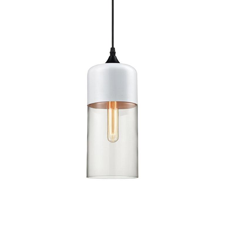 Aura Industriell Glas Pendelleuchte-Letslighting