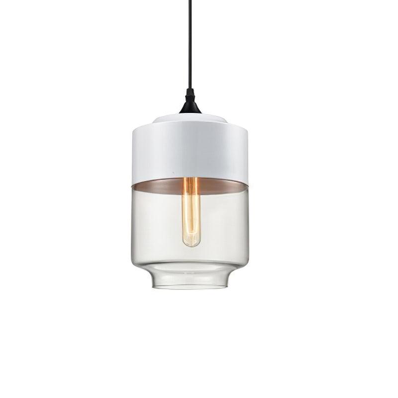 Aura Industriell Glas Pendelleuchte-Letslighting