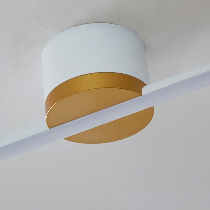 Arisha Modern Linear LED Deckenleuchte Schwarz/Weiß Schlaf/Wohnzimmer