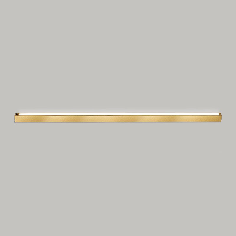 Arisha Minimalistische Linear LED Stehleuchte Schwarz/Gold Ess/Wohnzimmer Metall