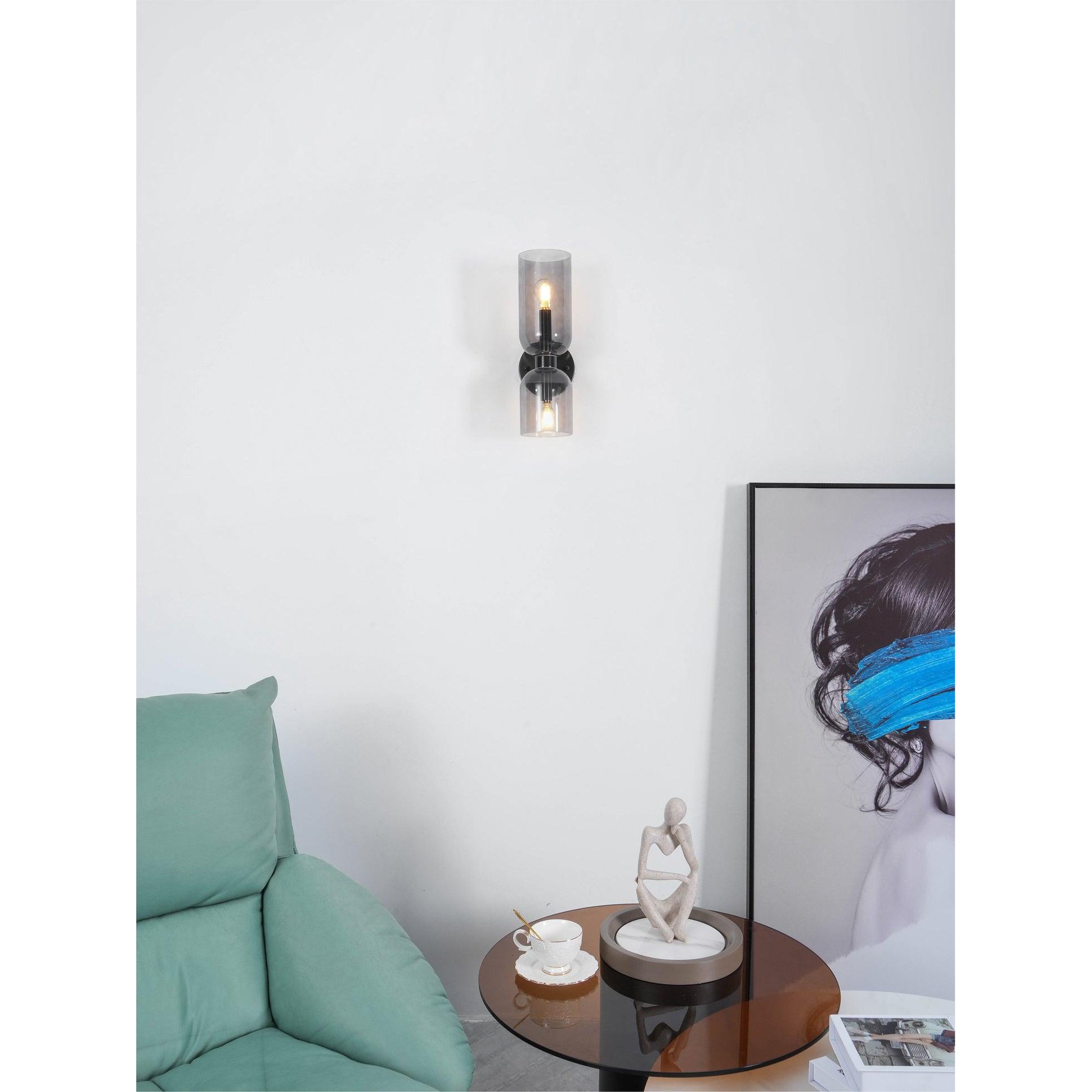 Chime Messing Glas Wandleuchte-Letslighting