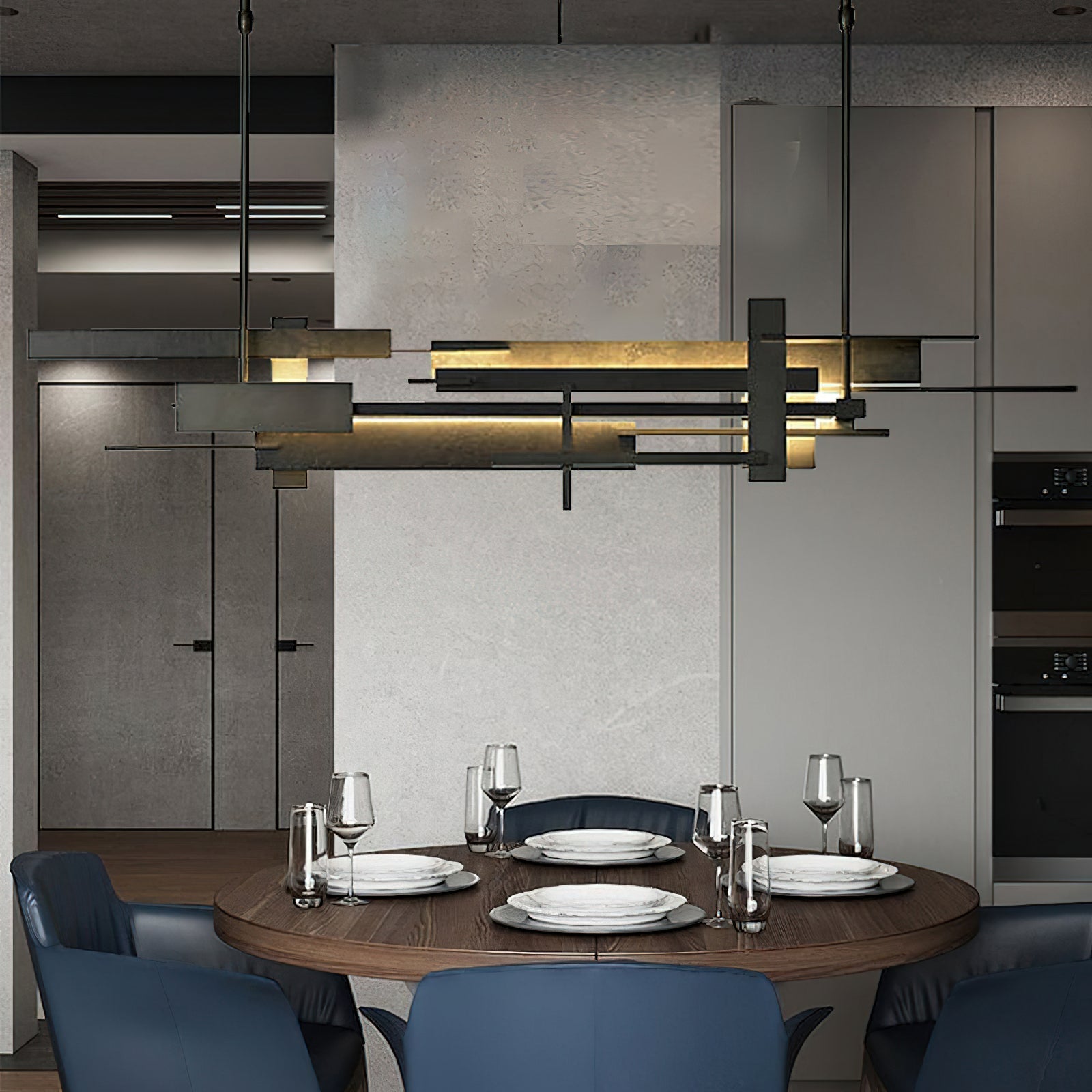 Orlenace Geometrische Pendelleuchte-Letslighting