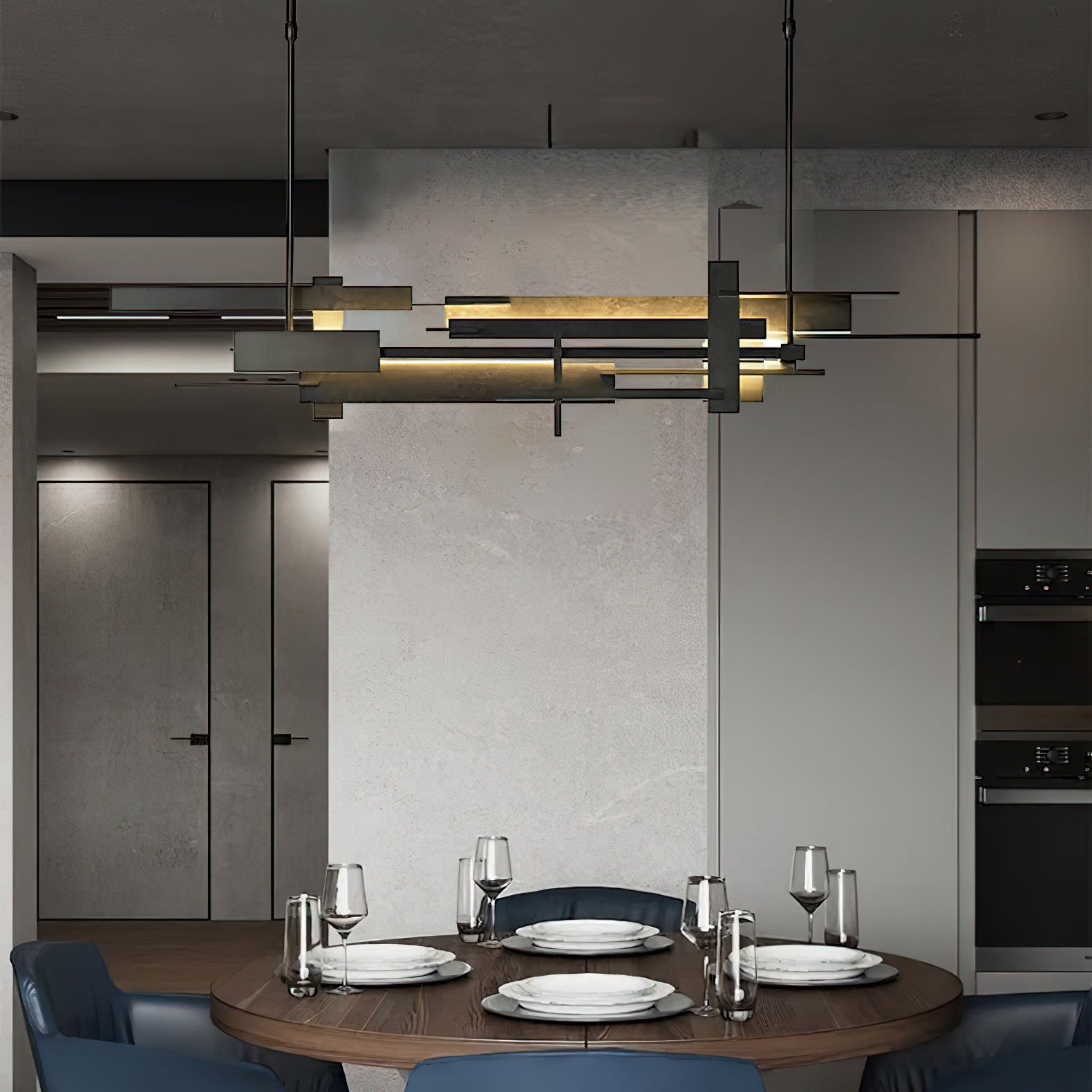 Orlenace Geometrische Pendelleuchte-Letslighting