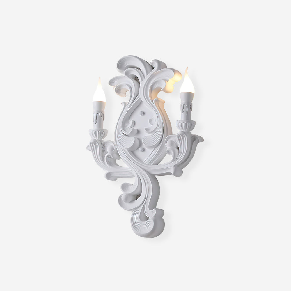 Vellum Skulpturale Wandleuchte Stuck Kerzenarme-Letslighting