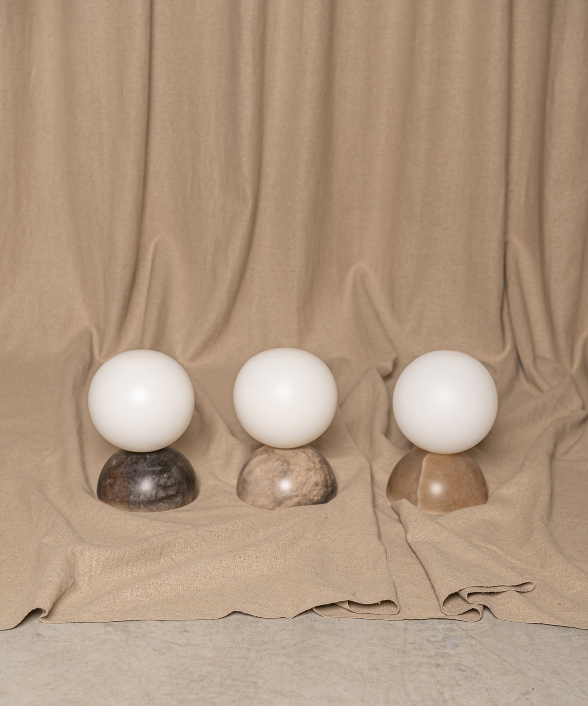 Fable Marmor Glas Wandleuchte-Letslighting