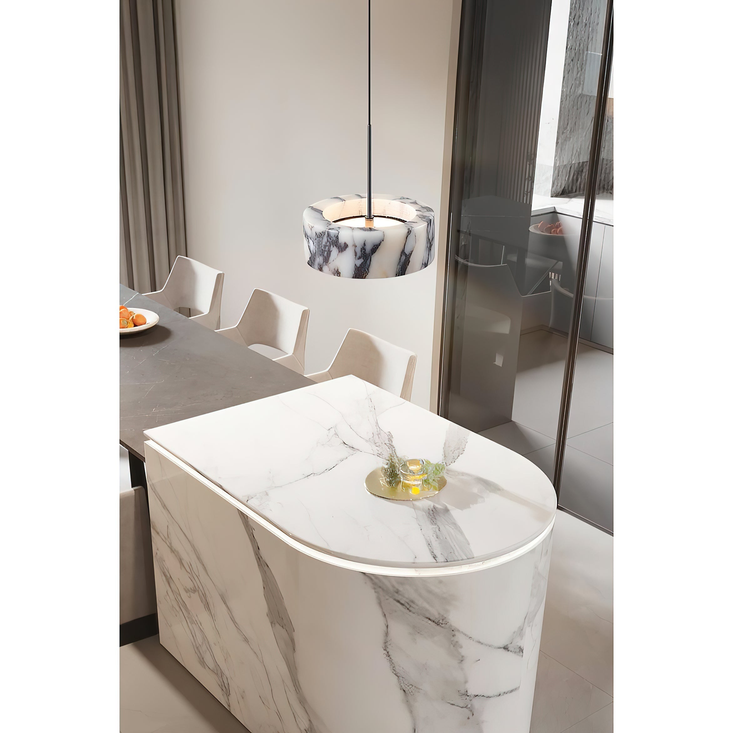 Glide Marmor Pendelleuchte-Letslighting