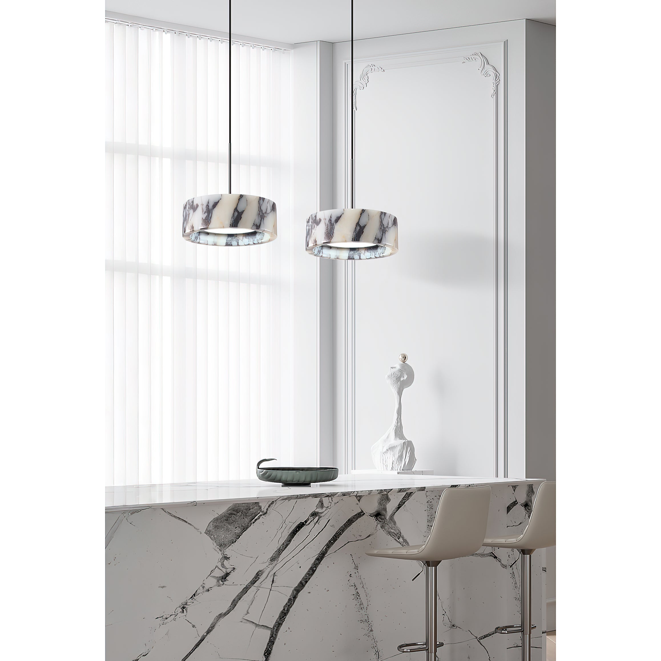 Glide Marmor Pendelleuchte-Letslighting