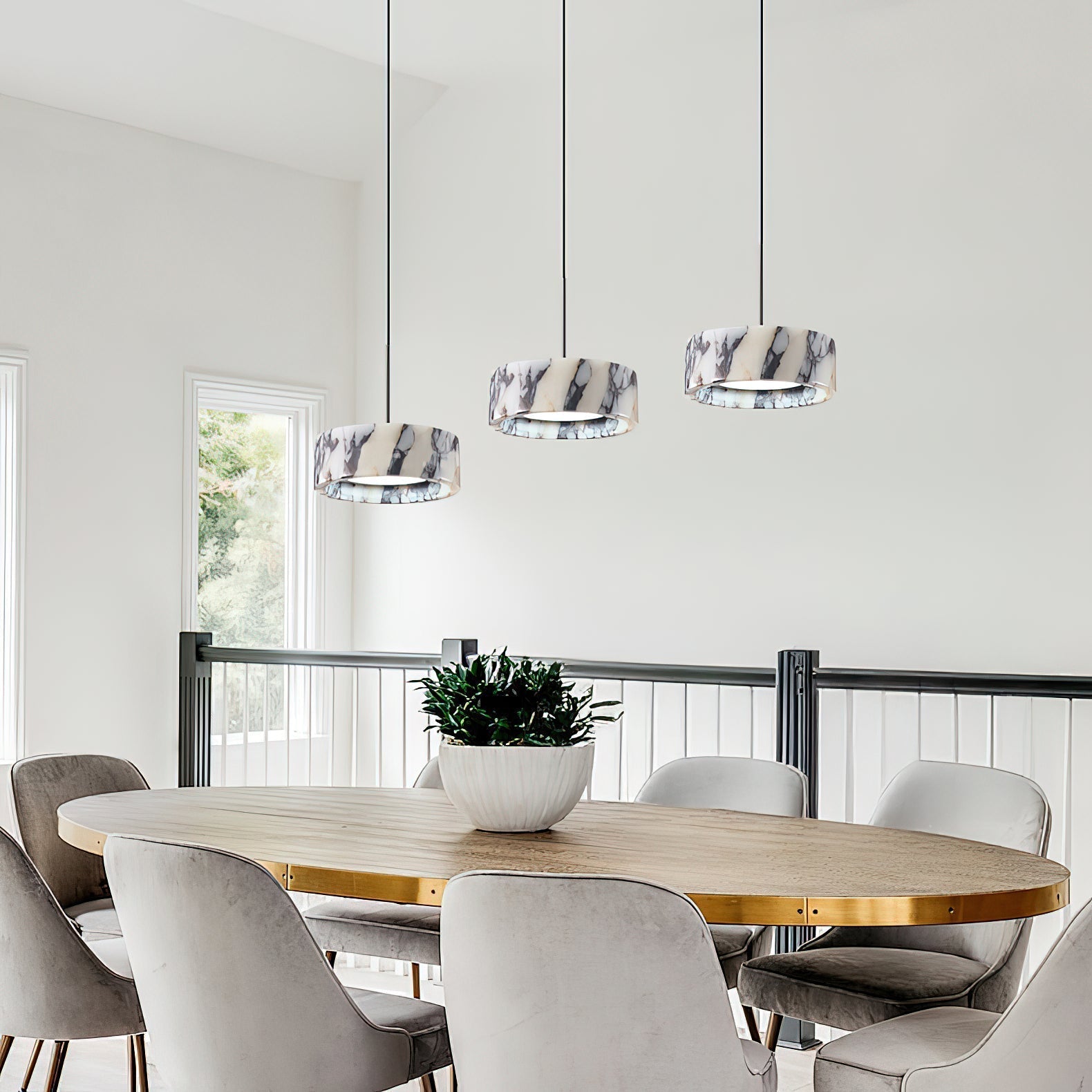Glide Marmor Pendelleuchte-Letslighting