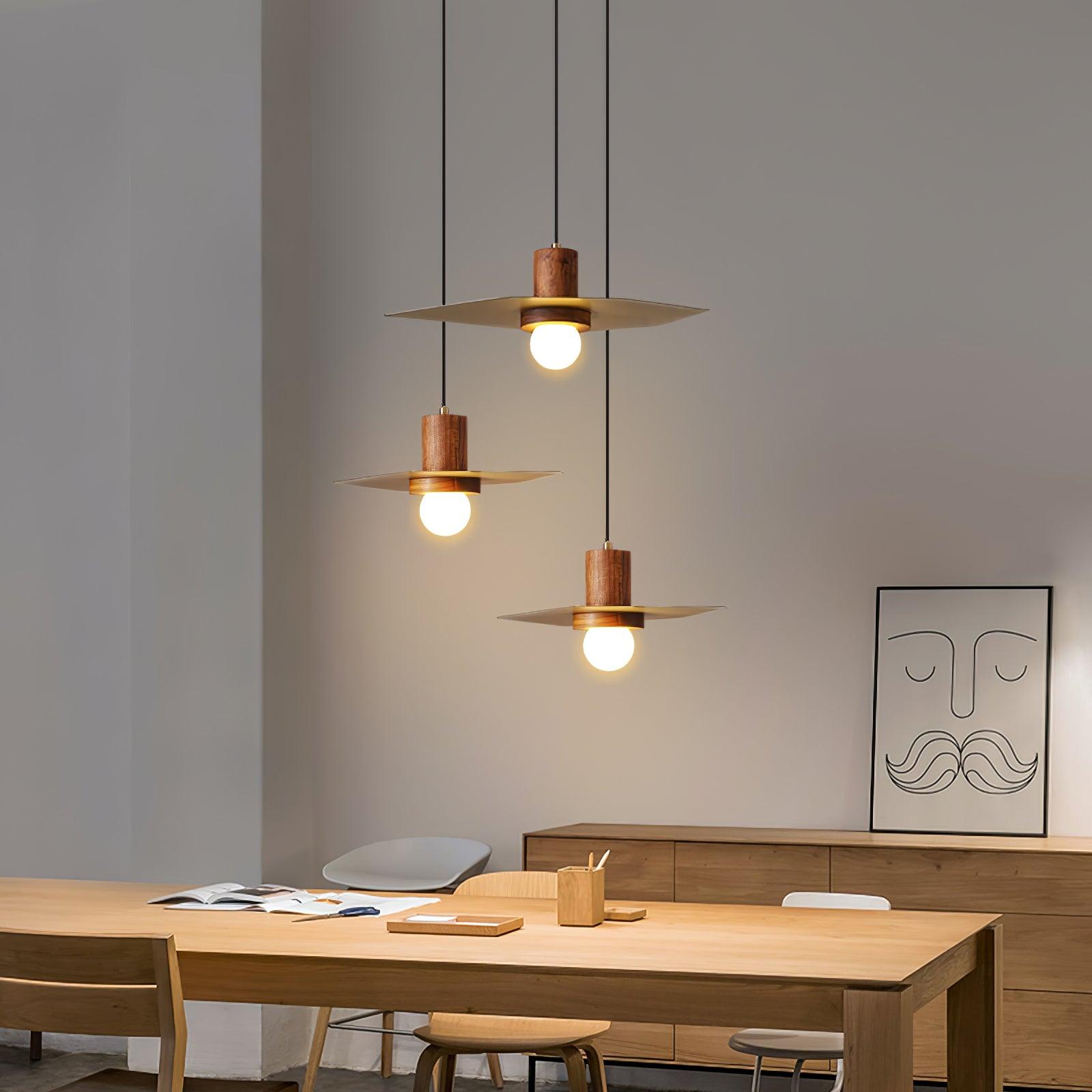 Olvenan Premium Nordic Art Holz Pendelleuchte-Letslighting